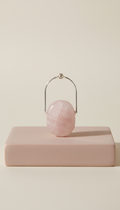 Blush Quartz Pendant Necklace