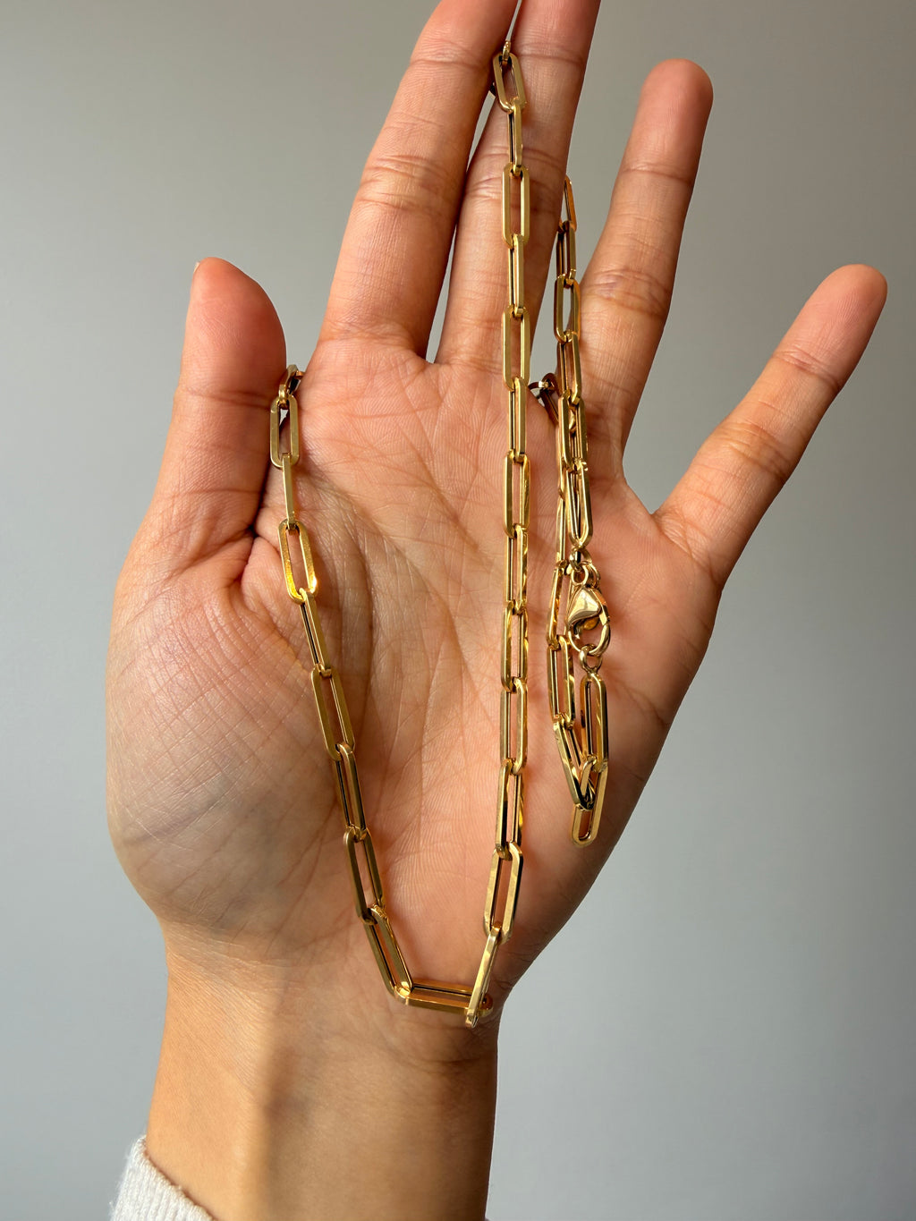 Chunky Paperclip Chain