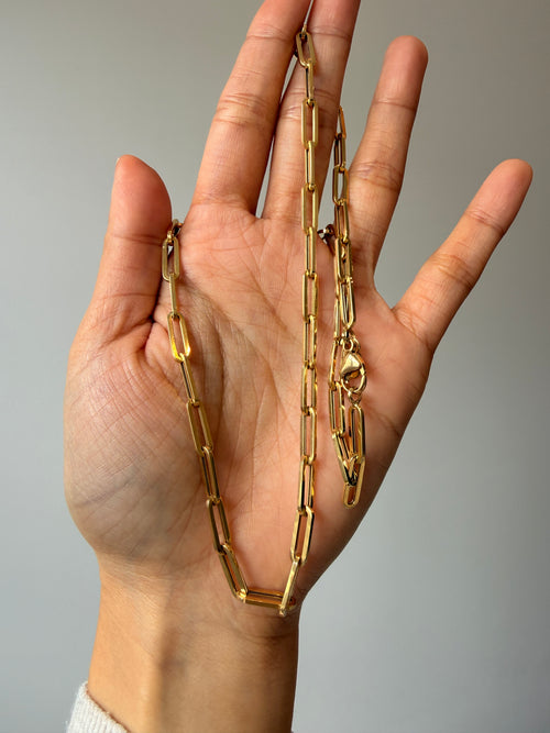 Chunky Paperclip Chain