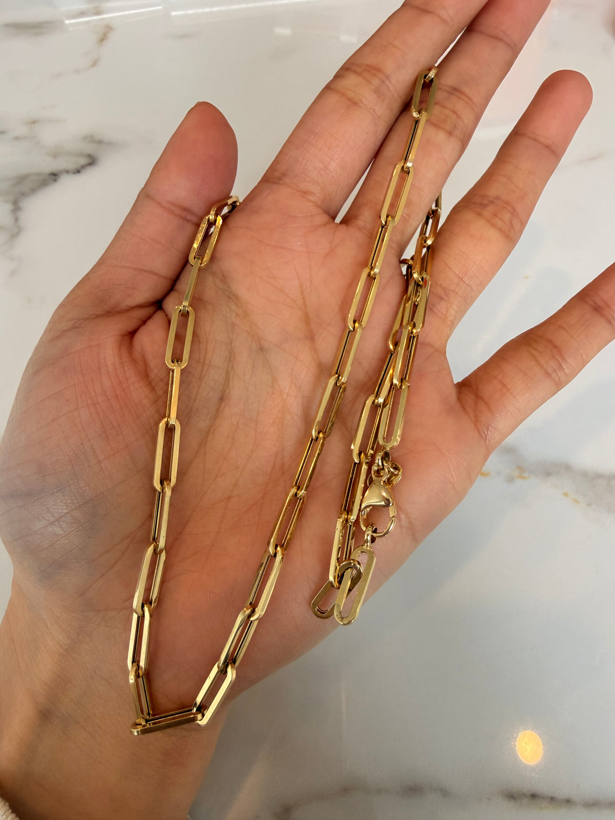 Chunky Paperclip Chain
