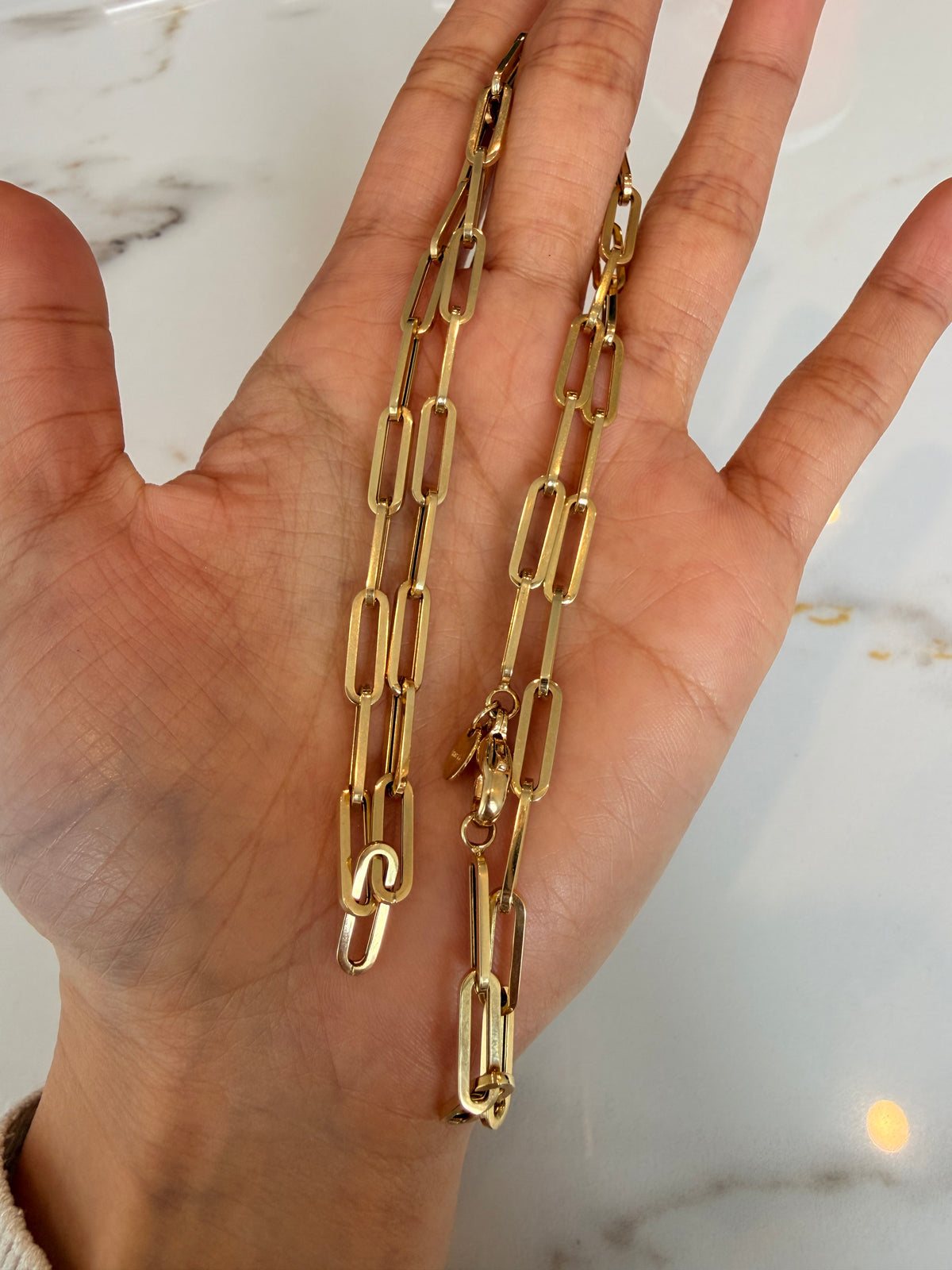 Chunky Paperclip Chain