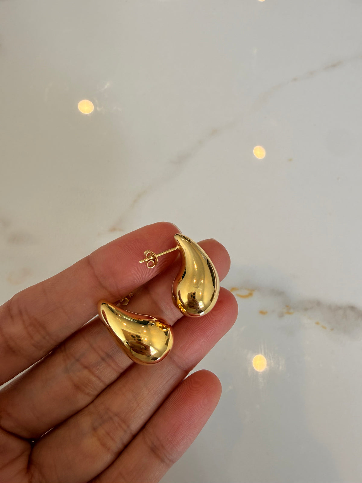 Large Teardrop Earrings